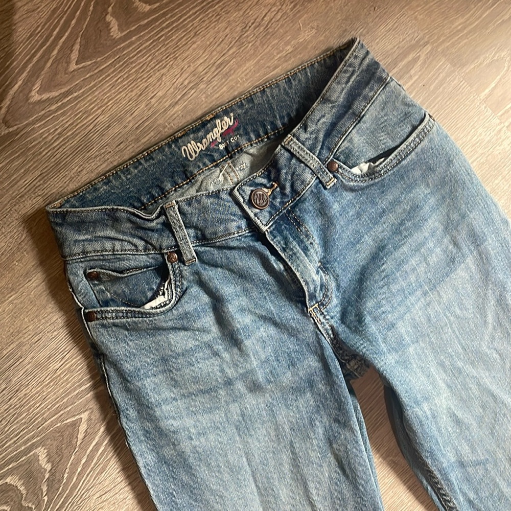 Wrangler Lowrise Boot-Cut Jeans